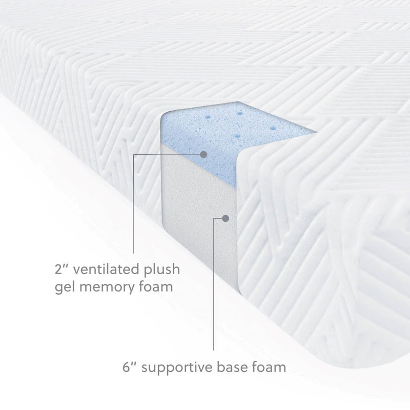 Premium 8" Gel Foam Mattress