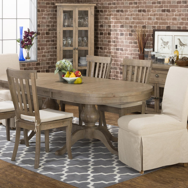 Slater Double Pedestal Table